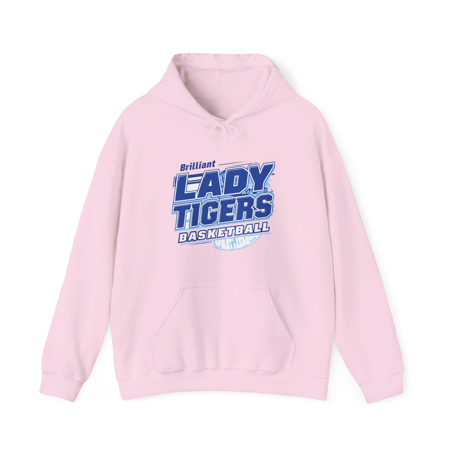 Adult Hoodie Sweatshirt \ Brilliant Tigers Basketball \ BTBKG2
