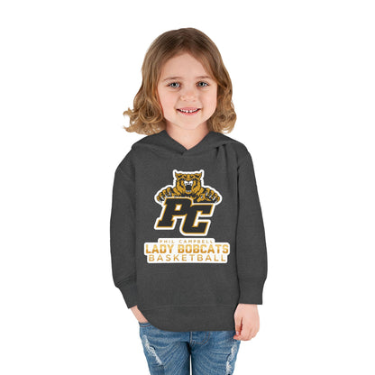 Toddler Hoodie Sweatshirt \ Phil Campbell Bobcats Basketball \ PCBBKG1
