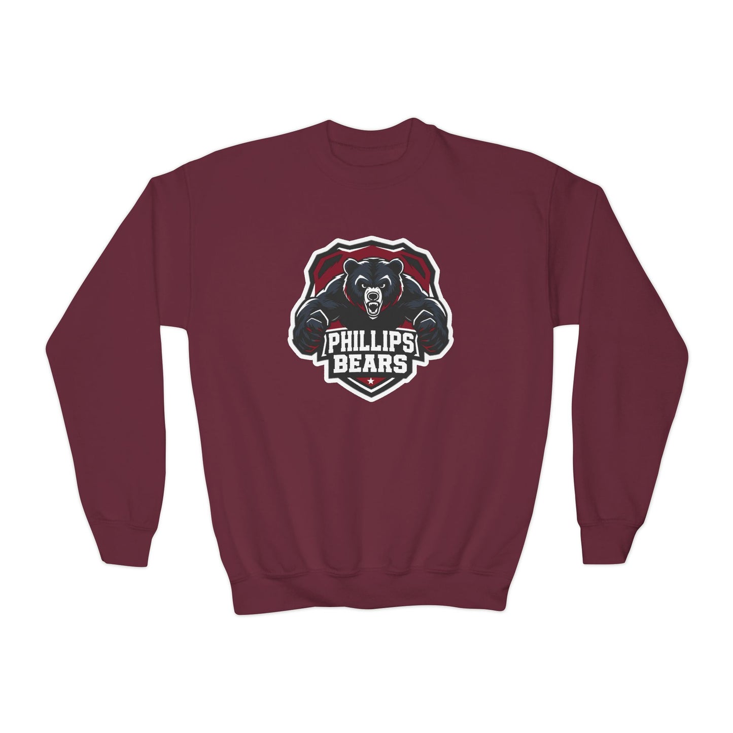 Youth Crewneck Sweatshirt \ Phillips Bears \ PB2