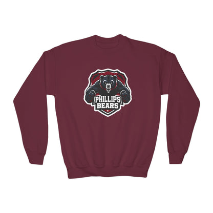 Youth Crewneck Sweatshirt \ Phillips Bears \ PB2