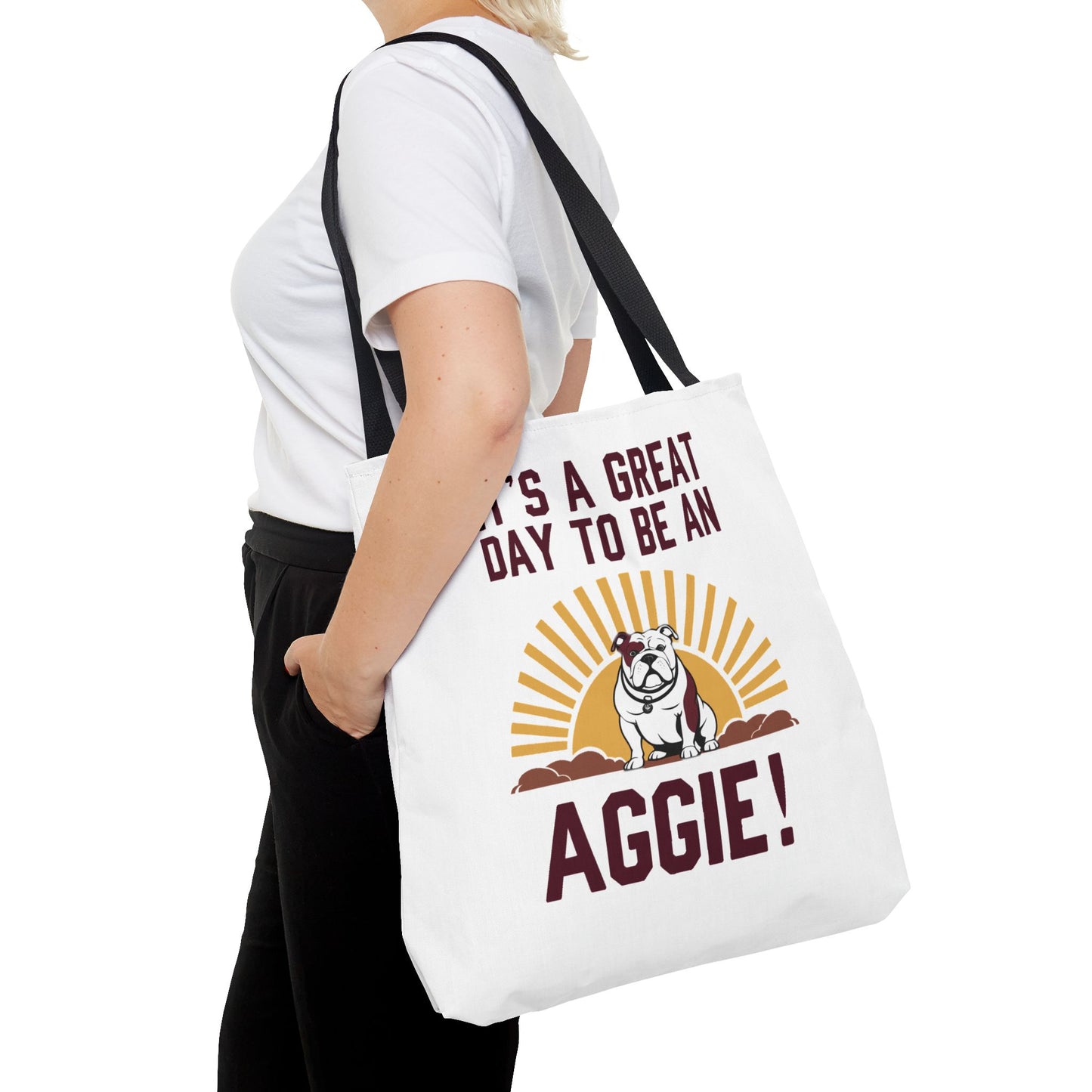 Tote Bag \ It's a Great Day to be an Aggie! \ GDA4
