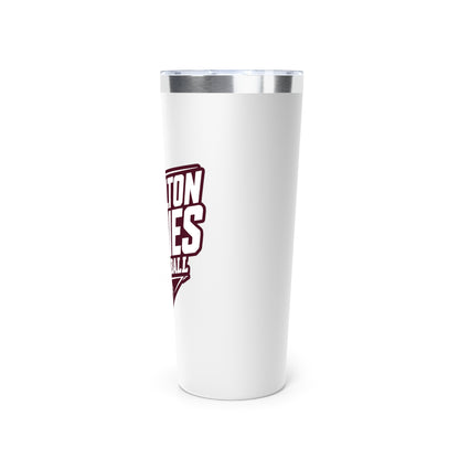 22oz Copper Insulated Tumbler \ Hamilton Aggies Basketball \ HABB2