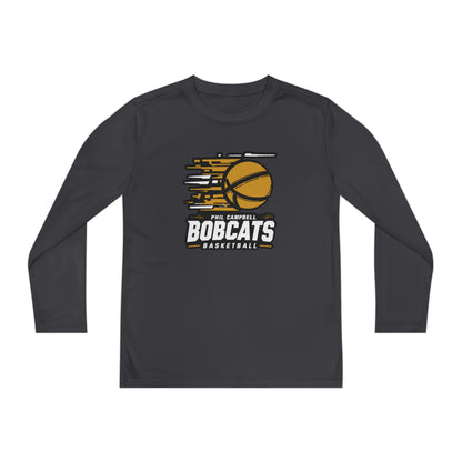 Youth Long Sleeve Tee \ Phil Campbell Bobcats Basketball \ PCBBK2