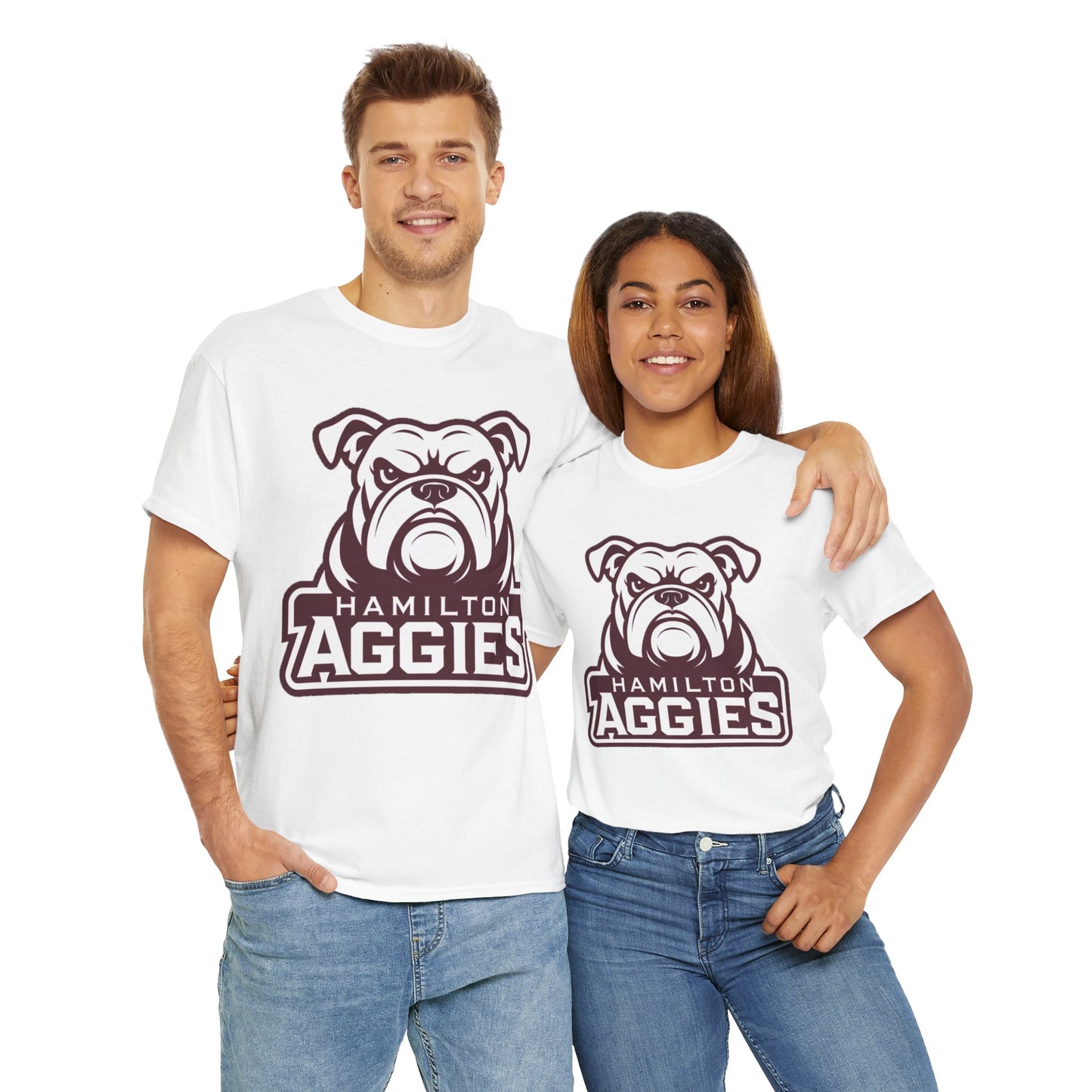 Adult Tee \ Hamilton Aggies \ HA4