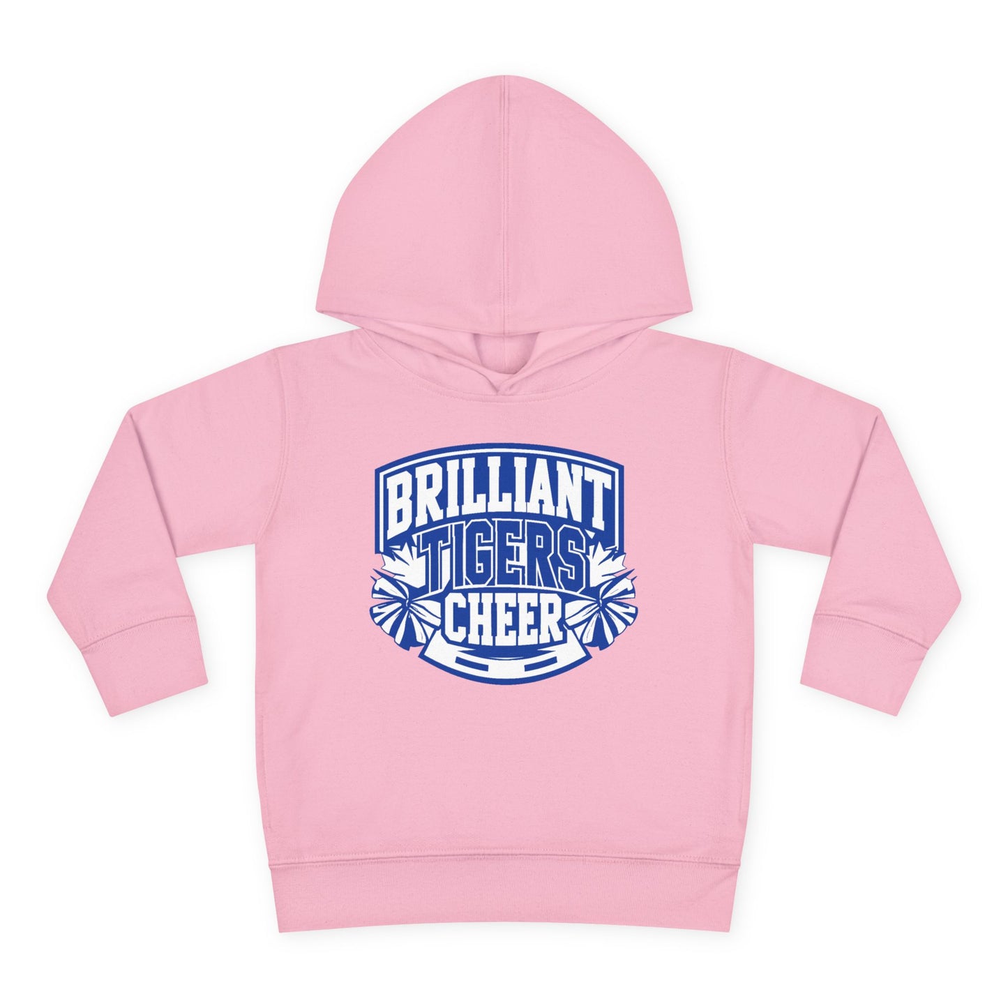 Toddler Hoodie Sweatshirt \ Brilliant Tigers Cheer \ BTC1