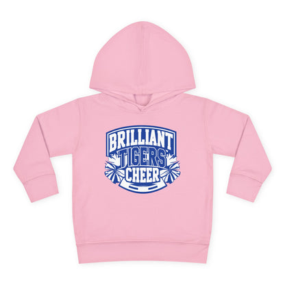 Toddler Hoodie Sweatshirt \ Brilliant Tigers Cheer \ BTC1