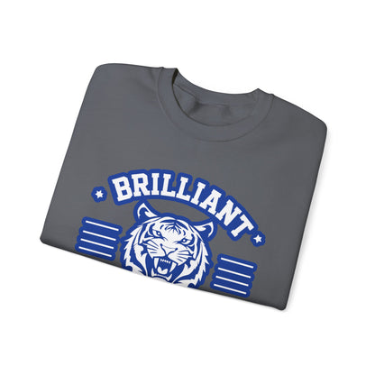 Adult Crewneck Sweatshirt \ Brilliant Tigers Football \ BTF2
