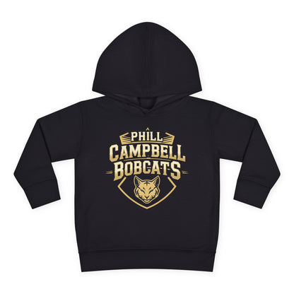 Toddler Hoodie Sweatshirt \ Phill Campbell Bobcats \ PCB1