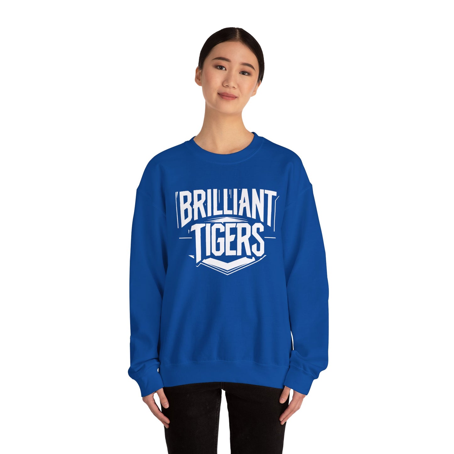 Adult Crewneck Sweatshirt \ Brilliant Tigers \ BT2