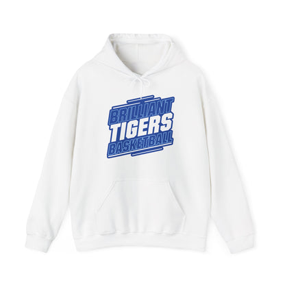 Adult Hoodie Sweatshirt \ Brilliant Tigers Basketball \ BTBK2