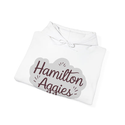 Adult Hoodie Sweatshirt \ Hamilton Aggies \ HAG1