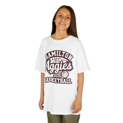 Youth Tee \ Hamilton Aggies Basketball \ HABBG1