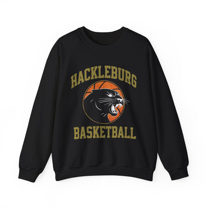 Adult Crewneck Sweatshirt \ Hackleburg Panther Basketball \ HPBK1
