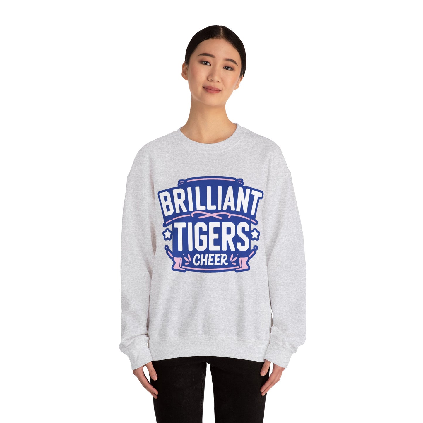 Adult Crewneck Sweatshirt \ Brilliant Tigers Cheer \ BTC2