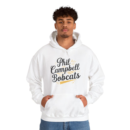 Adult Hoodie Sweatshirt \ Phil Campbell Bobcats \ PCBG2