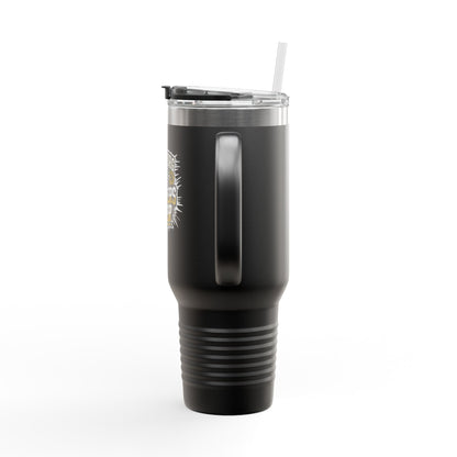 40oz Insulated Tumbler \ Hackleburg Panthers Cheer \ HPC1