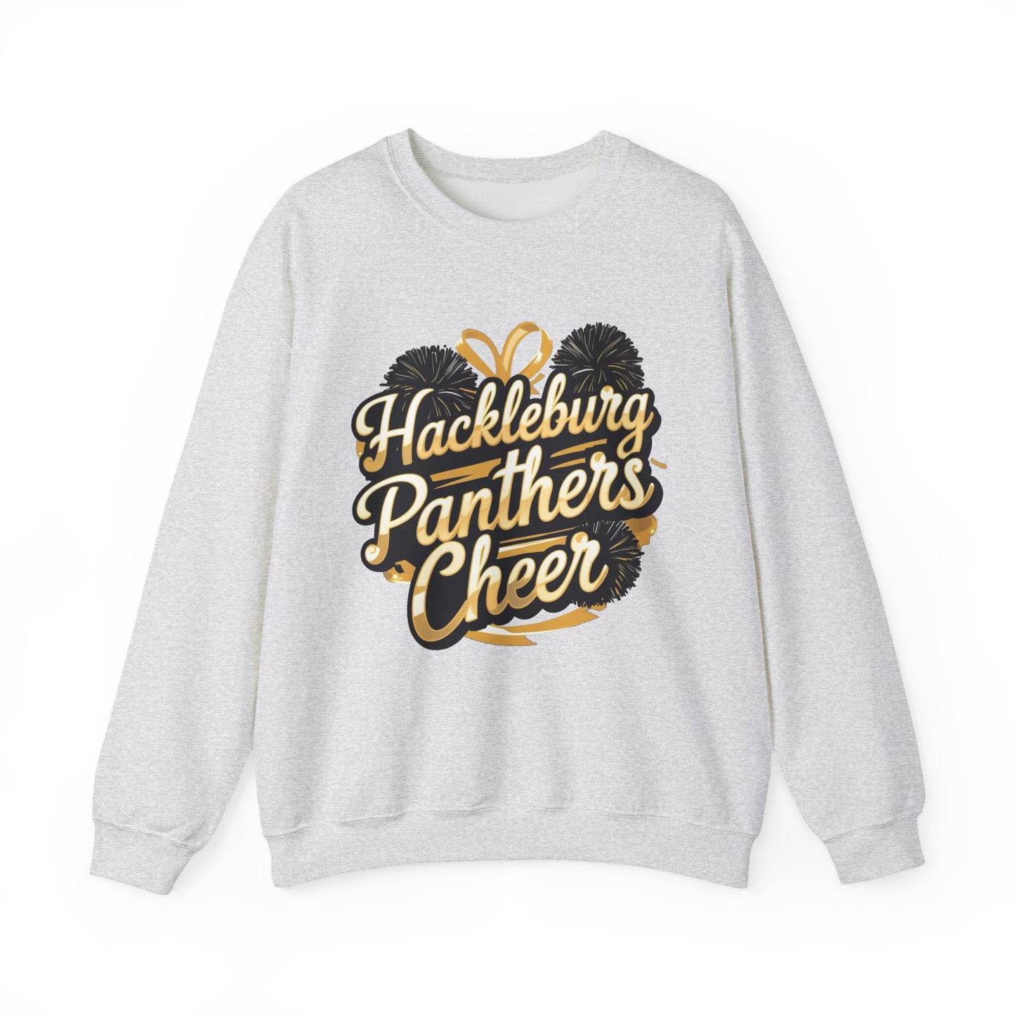 Adult Crewneck Sweatshirt \ Hackleburg Panthers Cheer \ HPC2
