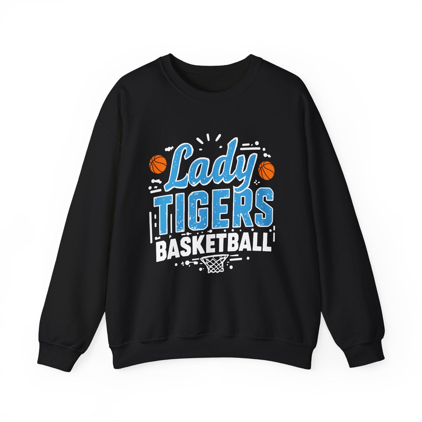 Adult Crewneck Sweatshirt \ Brilliant Tigers Basketball \ BTBKG1