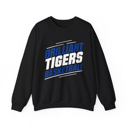 Adult Crewneck Sweatshirt \ Brilliant Tigers Basketball \ BTBK2