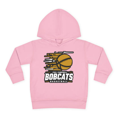 Toddler Hoodie Sweatshirt \ Phil Campbell Bobcats Basketball \ PCBBK2