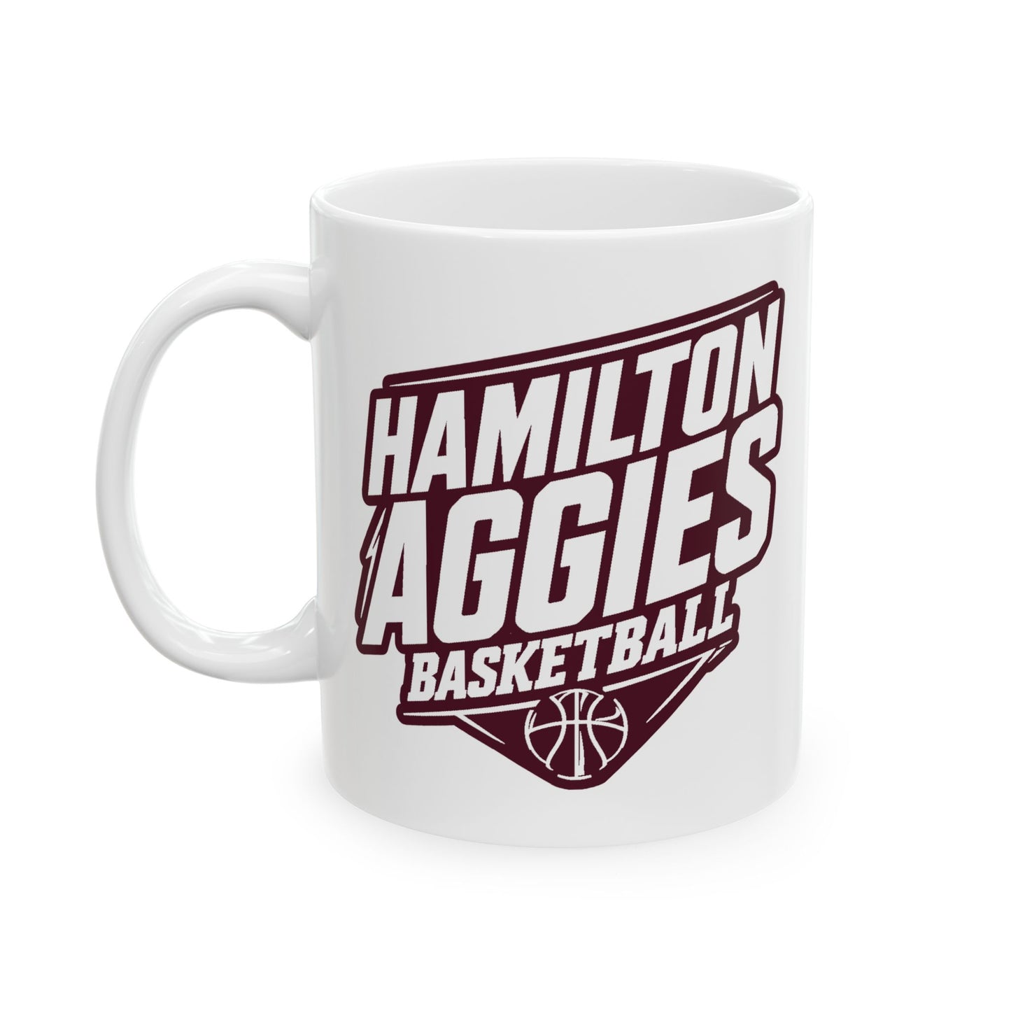 Coffee Mug \ Hamilton Aggies Basketball \ HABB2