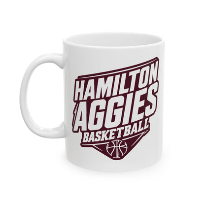 Coffee Mug \ Hamilton Aggies Basketball \ HABB2