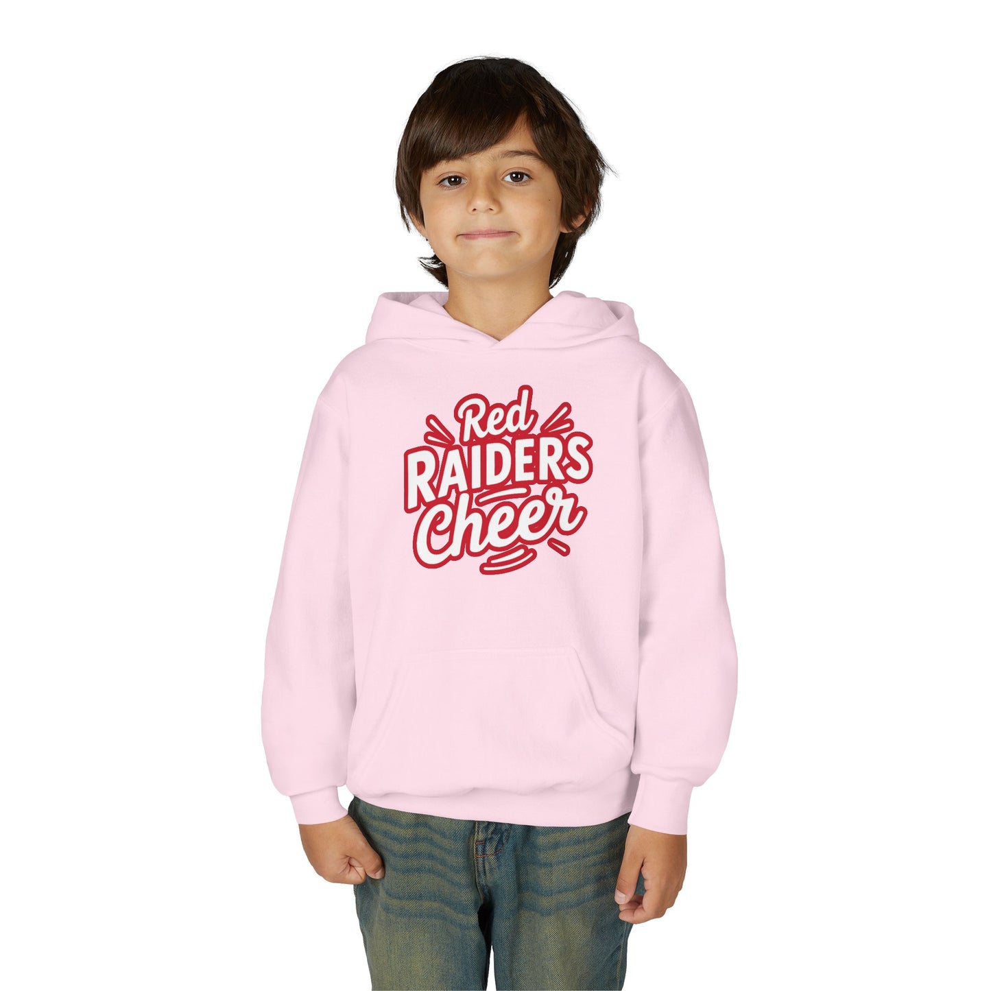 Youth Hooded Sweatshirt \ Marion County Red Raiders Cheer \ MCC1
