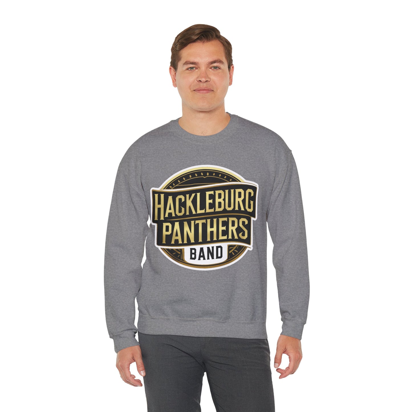 Adult Crewneck Sweatshirt \ Hackleburg Panthers Band \ HPB2