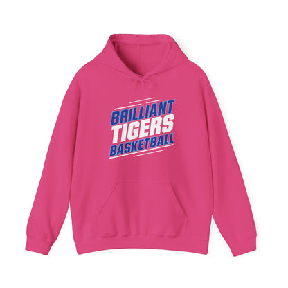 Adult Hoodie Sweatshirt \ Brilliant Tigers Basketball \ BTBK2