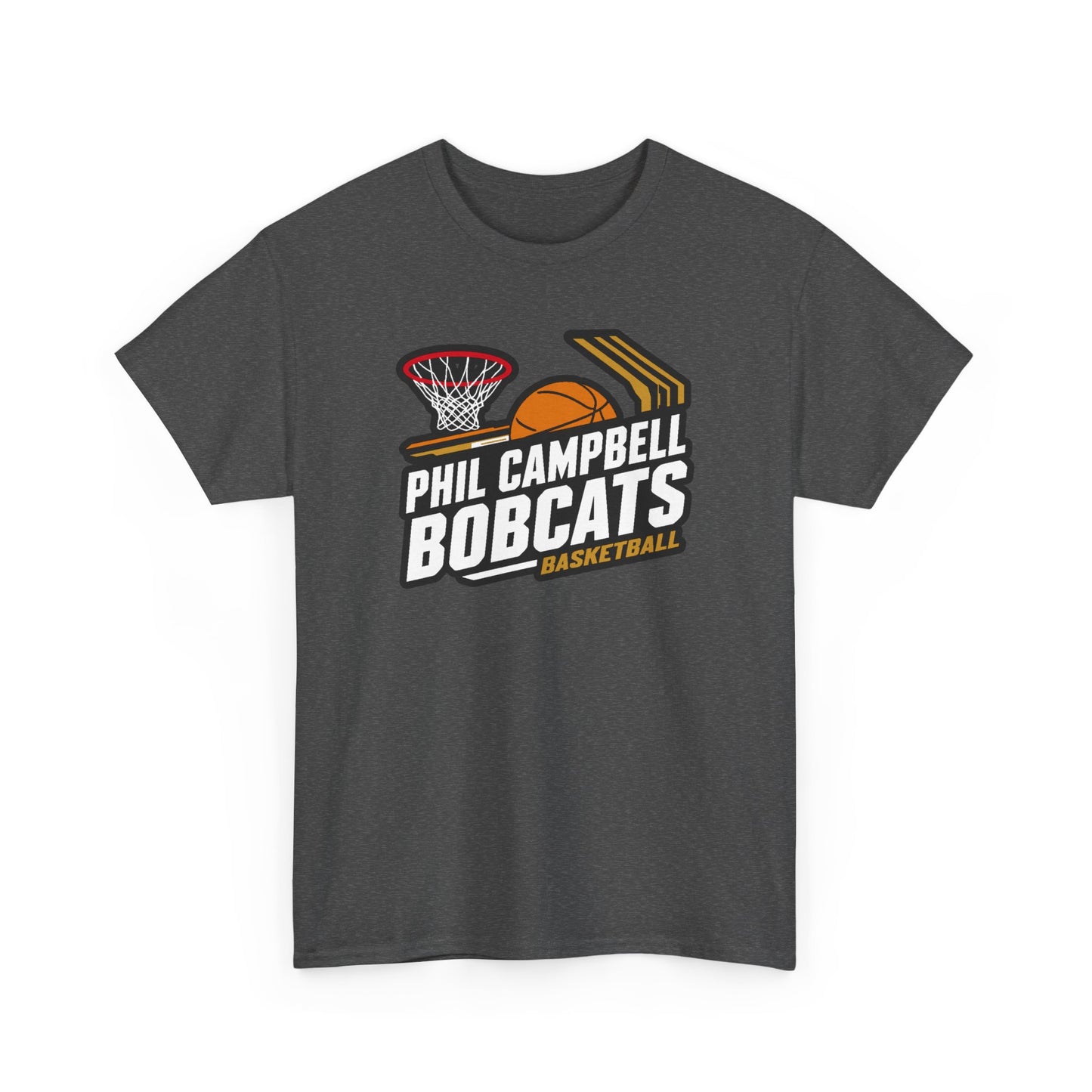 Adult Tee \ Phil Campbell Bobcats Basketball \ PCBBK1