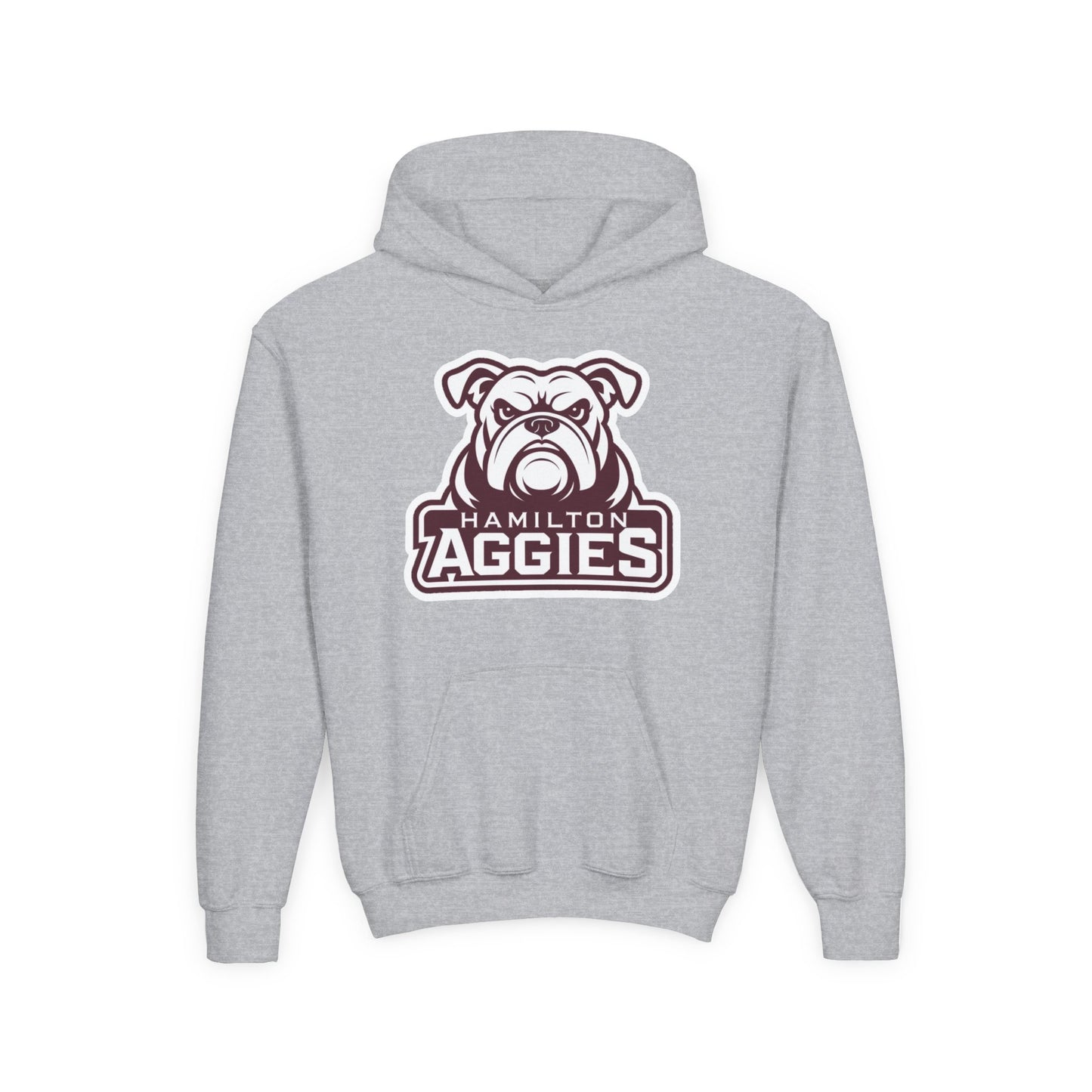 Youth Hoodie Sweatshirt \ Hamilton Aggies \ HA4