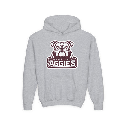 Youth Hoodie Sweatshirt \ Hamilton Aggies \ HA4