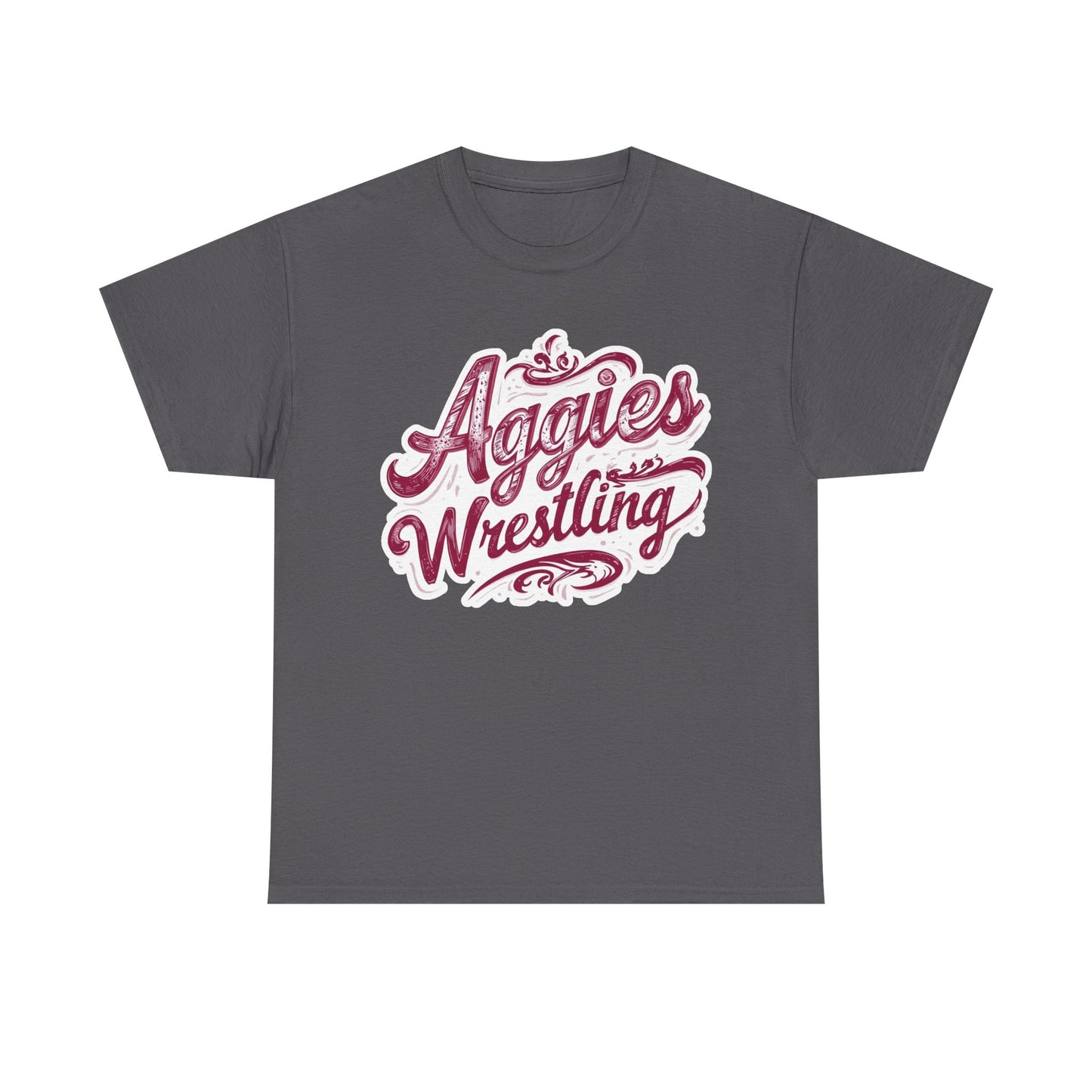 Adult Tee \ Hamilton Aggies Wrestling \ HAWG2