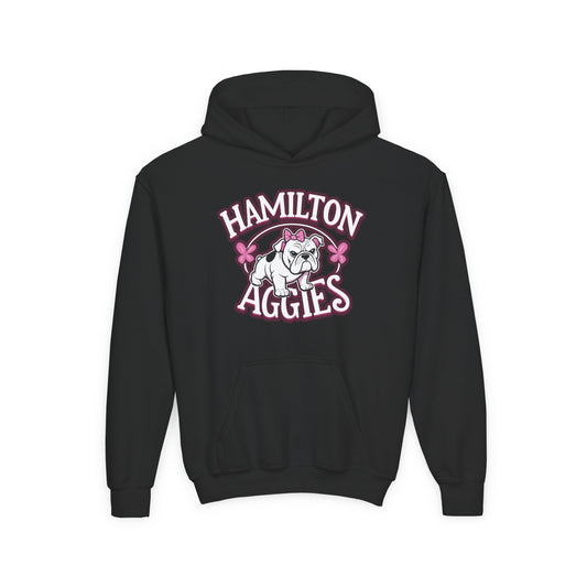 Youth Hooded Sweatshirt \ Hamilton Aggies \ HAG4