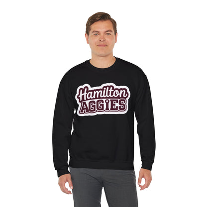 Adult Crewneck Sweatshirt \ Hamilton Aggies \ HAG2
