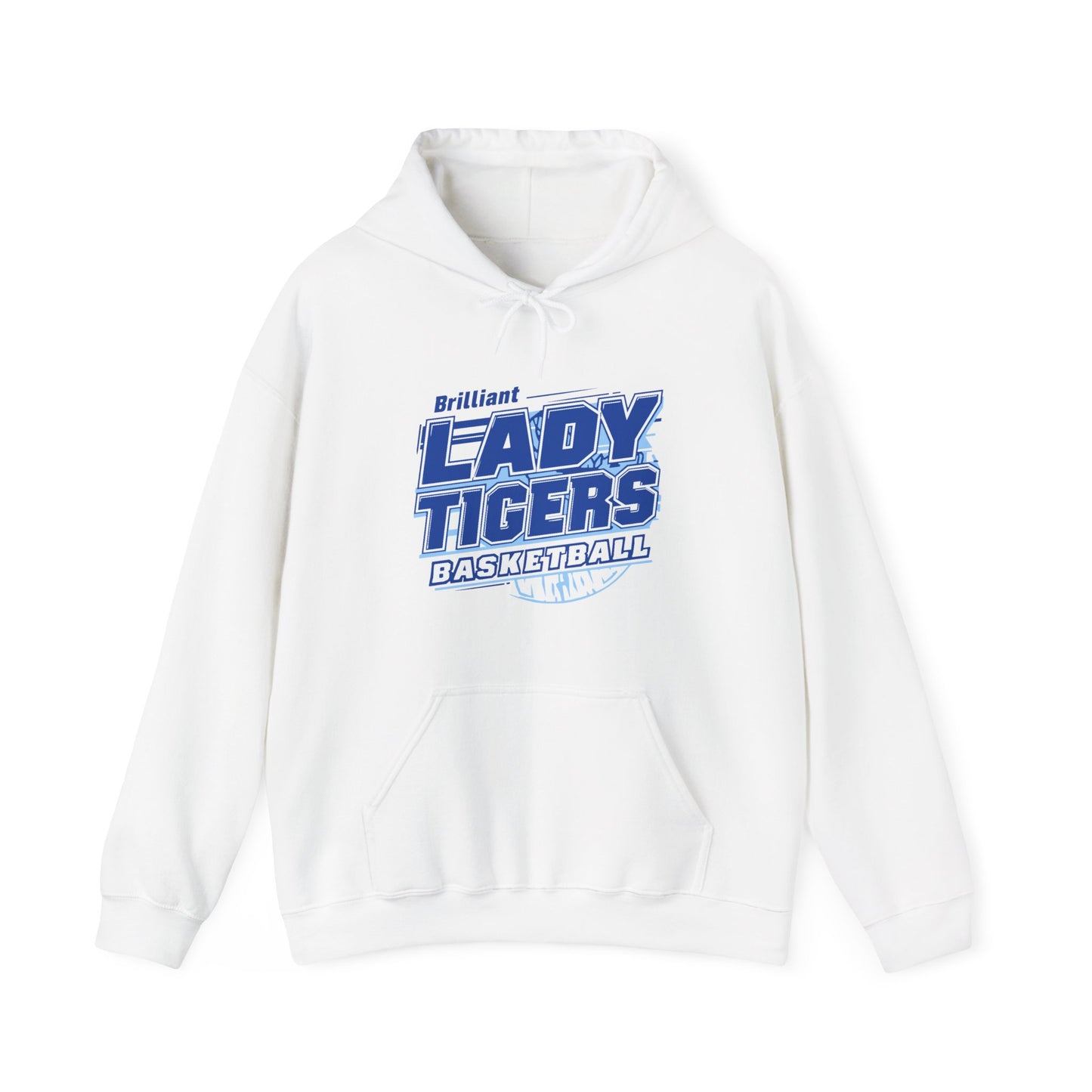 Adult Hoodie Sweatshirt \ Brilliant Tigers Basketball \ BTBKG2