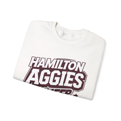 Adult Crewneck Sweatshirt \ Hamilton Aggies Cheer \ HAC1