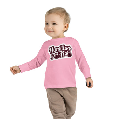 Toddler Long Sleeve Tee \ Hamilton Aggies \ HAG2
