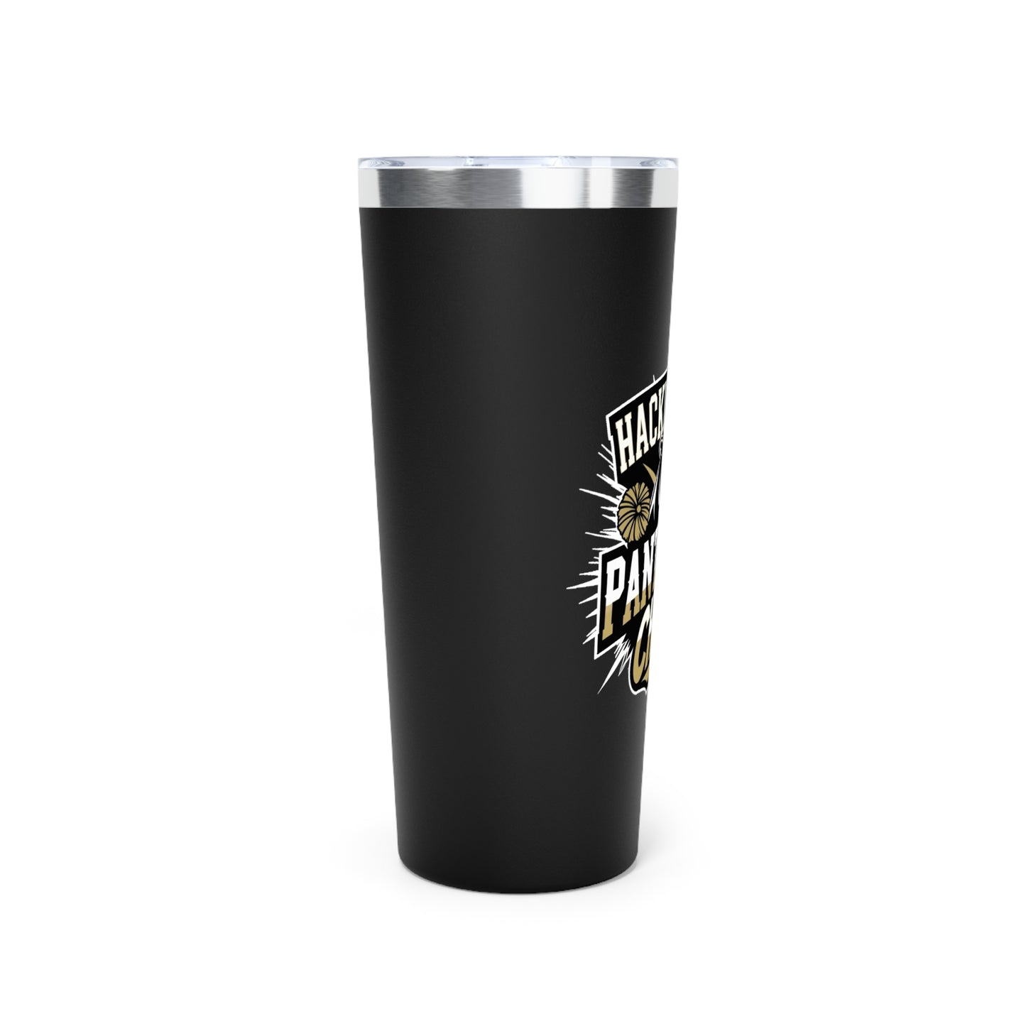 22oz Copper Insulated Tumbler \ Hackleburg Panthers Cheer \ HPC1