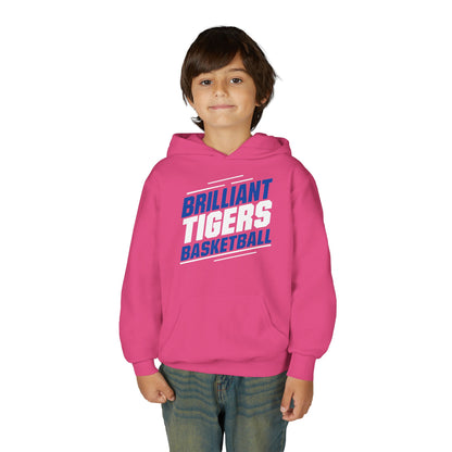 Youth Hoodie Sweatshirt \ Brilliant Tigers Basketball \ BTBK2