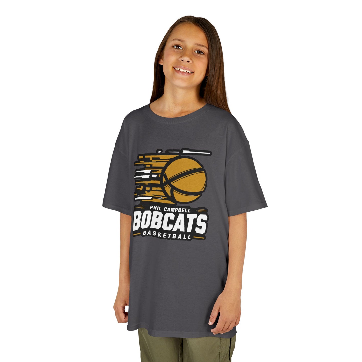 Youth Tee \ Phil Campbell Bobcats Basketball \ PCBBK2