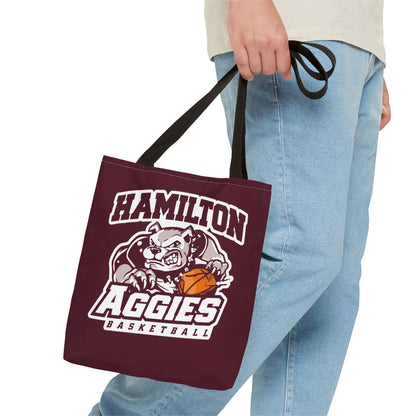 Tote Bag \ Hamilton Aggies Basketball \ HABB1