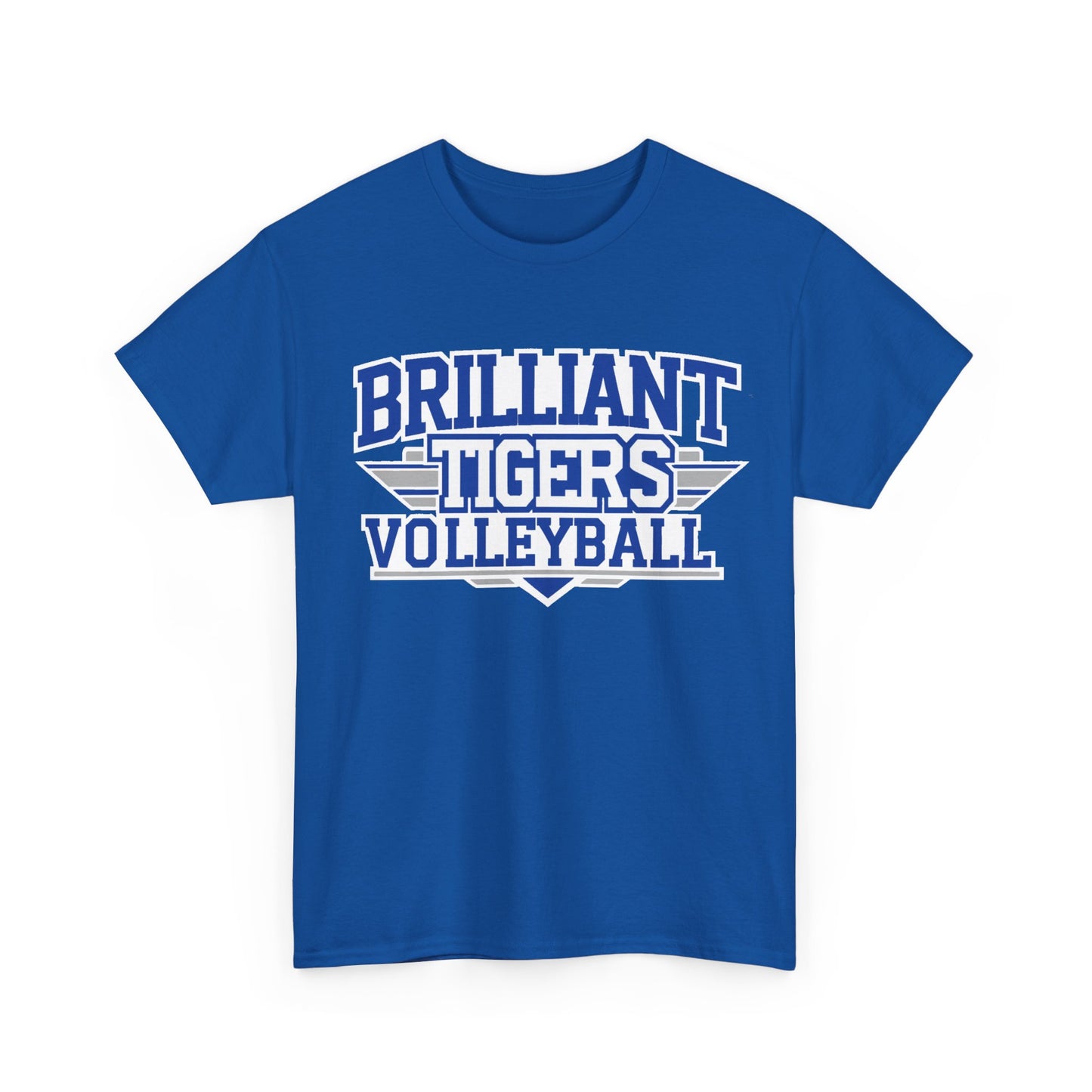 Adult Tee \ Brilliant Tigers Volleyball \ BTV2