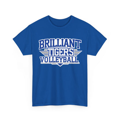 Adult Tee \ Brilliant Tigers Volleyball \ BTV2