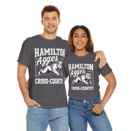 Adult Tee \ Hamilton Aggies Cross-Country \ HCC2