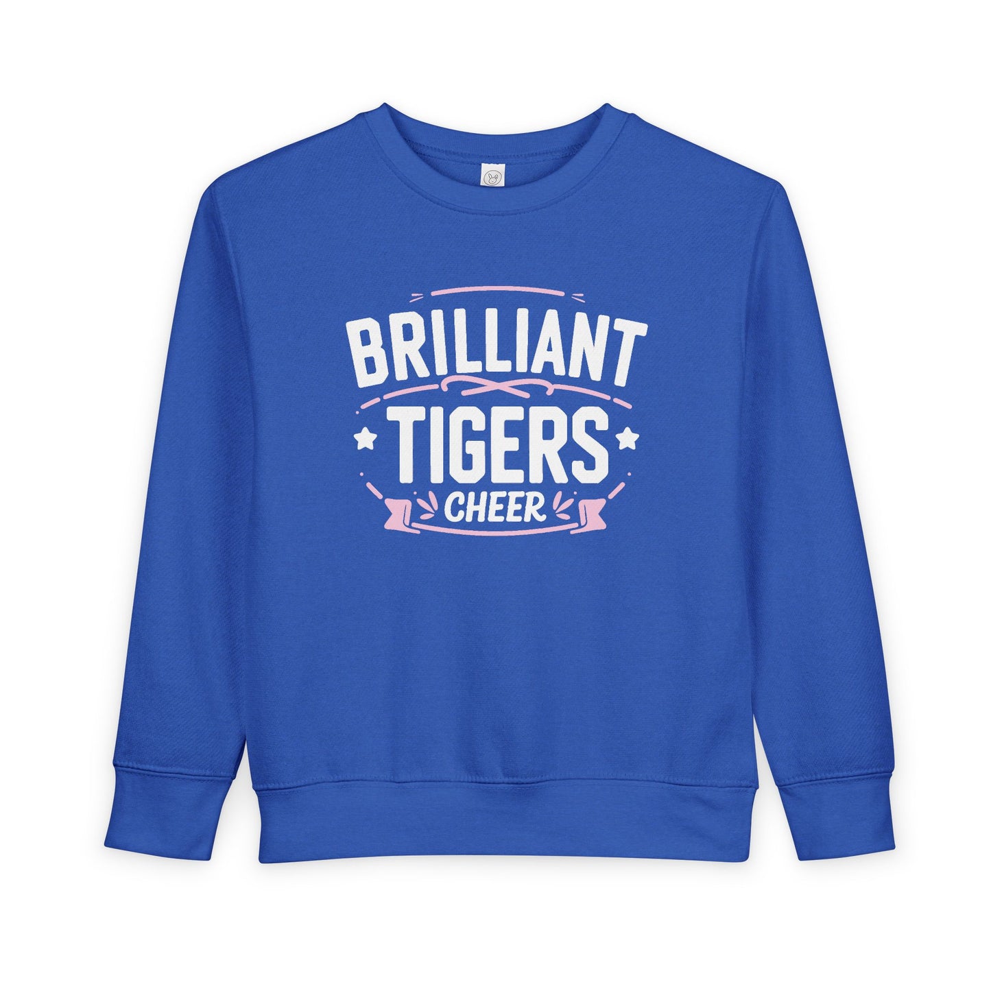 Toddler Crewneck Sweatshirt \ Brilliant Tigers Cheer \ BTC2