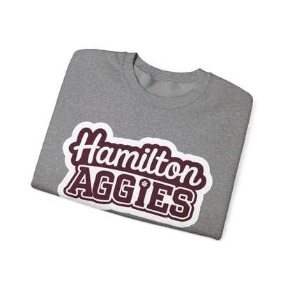 Adult Crewneck Sweatshirt \ Hamilton Aggies \ HAG2