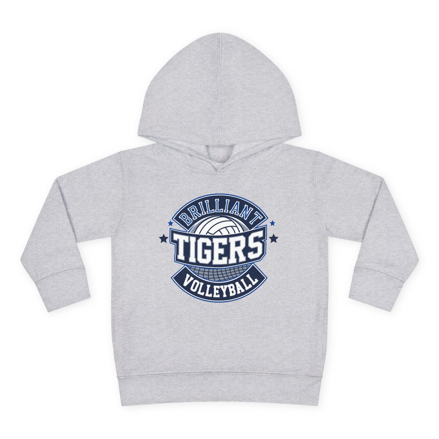 Toddler Hoodie Sweatshirt \ Brilliant Tigers Volleyball \ BTV1