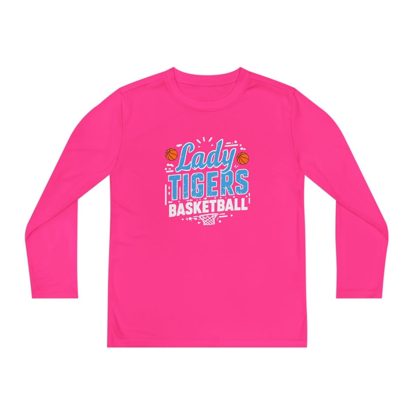 Youth Long Sleeve Tee \ Brilliant Tigers Basketball \ BTBKG1