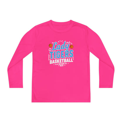 Youth Long Sleeve Tee \ Brilliant Tigers Basketball \ BTBKG1